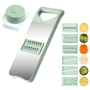 7-in-1 Vegetable Chopper and Slicer with Blades