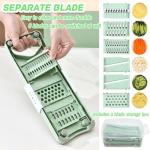 7-in-1 Vegetable Chopper and Slicer with Blades