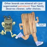 Non-Toxic Acacia Wood Cutting Board Set - 3 Pieces