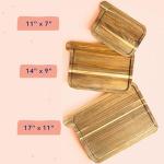 Non-Toxic Acacia Wood Cutting Board Set - 3 Pieces