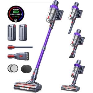 Cordless Vacuum Cleaner with 110 Min Runtime