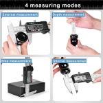 Qfun 6-Inch Digital Caliper with Large LCD