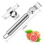 Mudder Lemon Zester and Peeler Set, 4 Pieces