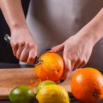 Mudder Lemon Zester and Peeler Set, 4 Pieces