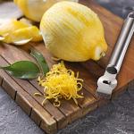 Mudder Lemon Zester and Peeler Set, 4 Pieces