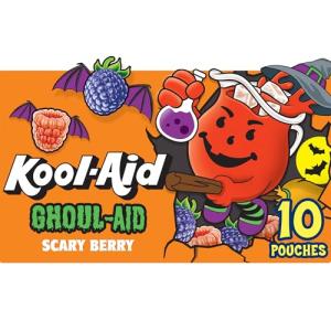 Kool-Aid Ghoul-Aid Zom-Berry Drink Pouches