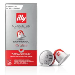 Illy Classico Espresso Capsules for Nespresso Machines