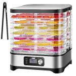 VIVOHOME 8-Tray Food Dehydrator with Digital Timer