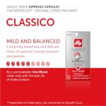 Illy Classico Espresso Capsules for Nespresso Machines