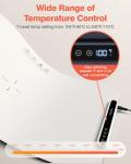 Electric Food Warming Tray with 7 Temp Settings