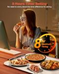 Electric Food Warming Tray with 7 Temp Settings