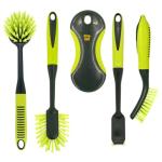 Pine-Sol Long Handle Scrub Brush Set, 5 Pieces