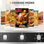 AMZCHEF 24-Inch Electric Wall Oven with Convection