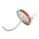 Mess-Free Nut Butter Mixer for 16-Ounce Jars