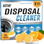 Citrus Garbage Disposal Cleaner Tablets - 24 Count