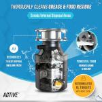 Citrus Garbage Disposal Cleaner Tablets - 24 Count