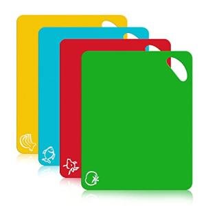 Flexible Non-Slip Cutting Board Set of 4