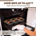 Nonstick Baking Pans Set - 6 Pieces Cookware