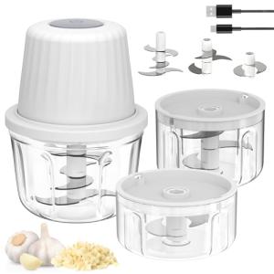 Cordless Mini Food Processor with Multiple Bowls