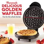 DASH 8” Waffle Maker for Breakfast and Snacks