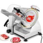 10-Inch Electric Meat Deli Slicer, 240W