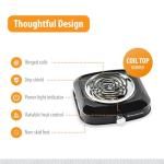 Electric Single Burner with Coil Top and Control