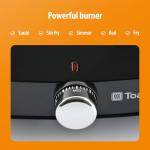 Electric Single Burner with Coil Top and Control