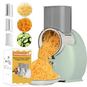Electric Cheese and Vegetable Grater with Blades