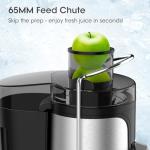600W Centrifugal Juicer with 3” Wide Chute