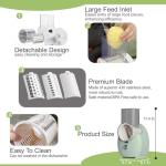 Electric Cheese and Vegetable Grater with Blades