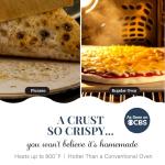 PIEZANO Electric Pizza Oven for Perfect Homemade Pies