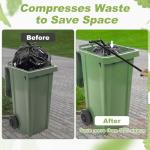 Handheld Trash Compactor for Outdoor Use