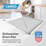 Camco Dishwasher Drain Pan for Easy Leak Detection