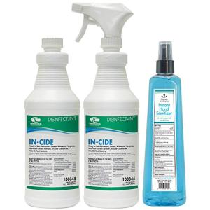In-Cide Disinfectant Spray and Hand Sanitizer Kit