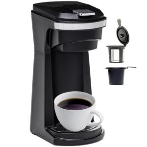 OVENTE 14oz Compact Single Serve Coffee Maker