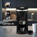 OVENTE 14oz Compact Single Serve Coffee Maker
