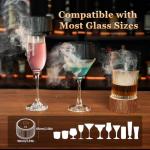 Electric Whiskey Smoker Kit with 4 Light Modes