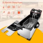 Yangbowan 3L Electric Deep Fryer with Timer