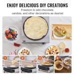 VEVOR 16-Inch Electric Crepe Maker with Temp Control
