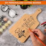 Personalized Bamboo Cutting Board Set of 6