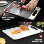 Double-Sided Non-Slip Titanium Cutting Board 14.37