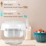 2QT Greek Yogurt Strainer with Fine Mesh Basket