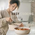 CAROTE 19-Piece Nonstick Cookware Set with Detachable Handle