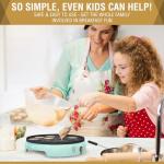 ULTICOR Mini Pancake Maker – 14-Hole Non-Stick Pan