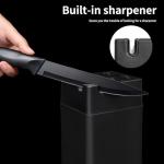7-Piece Knife Set with Sharpening Block