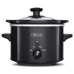 Bella 1.5 Qt Electric Slow Cooker with Glass Lid