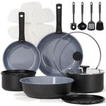 CAROTE 19PCS Non-Stick Ceramic Cookware Set