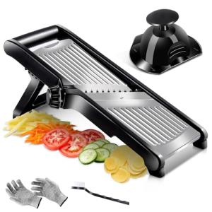 Masthome Adjustable Mandoline Slicer with Free Gloves