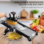 Masthome Adjustable Mandoline Slicer with Free Gloves