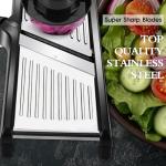Masthome Adjustable Mandoline Slicer with Free Gloves